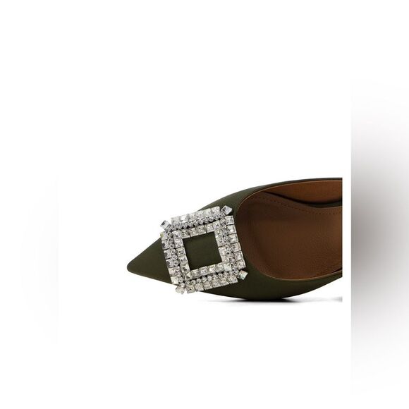 NEW Anthropologie Bibi Lou Aoi Pink Heels size 37 - Picture 3 of 6